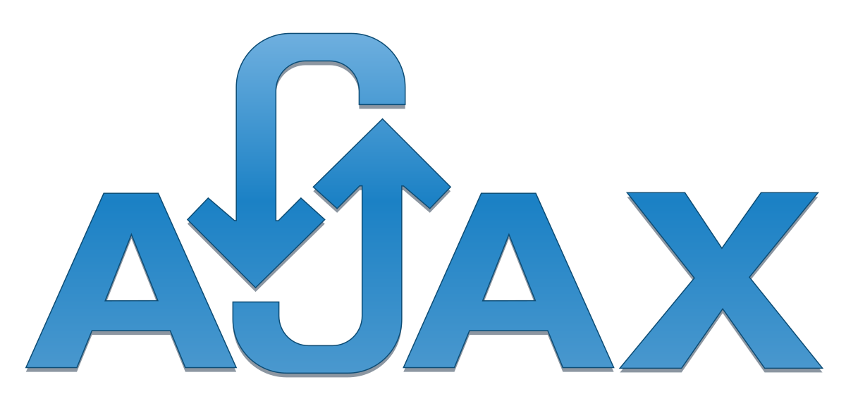 Logo du langage de programmation Ajax utilisé en e-commerce pour améliorer le taux de conversion et la vitesse de chargement des pages web