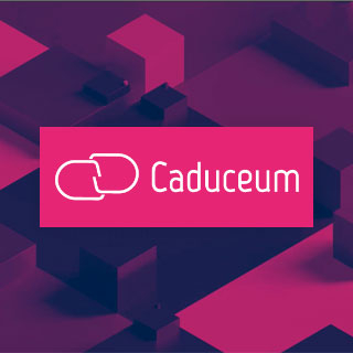 Caduceum : Intégration visuelle du logo en référence de refonte de site web, TMA et accompagnement web e-commerce par Les Vikings, agence web à Lyon, en WordPress WooCommerce et hébergement WordPress