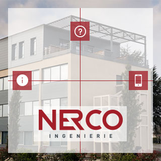 Nerco : Intégration visuelle du logo en référence de refonte de site web, TMA et accompagnement web e-commerce par Les Vikings, agence web à Lyon, en WordPress WooCommerce et hébergement WordPress